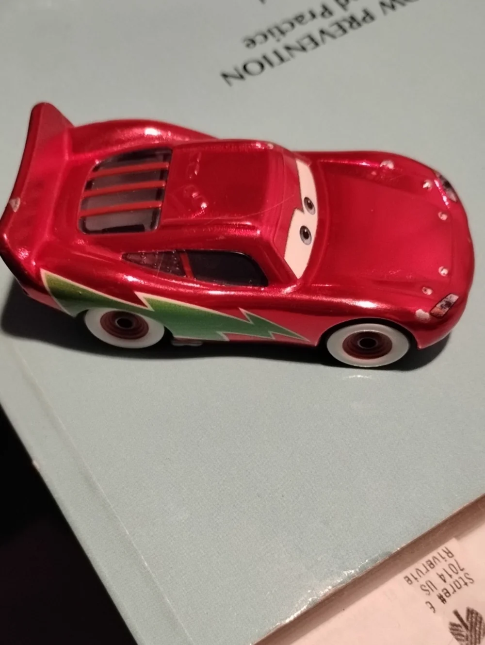 Lightning McQueen Holiday Hot Shot Pixar Character Car